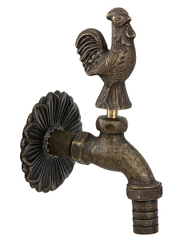 Кран поливочный Ду 15 бронза 20746 фото  в интернет-магазине Санкомп