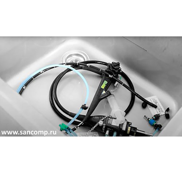 Мойка для эндоскопов с крылом в комплекте  насос, дозатор, смеситель и крышкой для мойки, 15389 фото  в интернет-магазине Санкомп