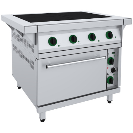 Плита электрическая 4-х конф\ с конвекц. жар. шкафом и пароувлажнением, 22916  фото  в интернет-магазине Санкомп