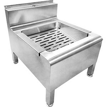 Слив технический со съемной решеткой 500х590х551 мм, 20618 фото  в интернет-магазине Санкомп