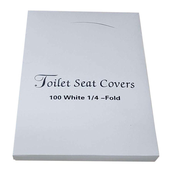 Покрытие для унитаза 1/4 сложения (100 листов) биоразлагаемые, 25389  фото  в интернет-магазине Санкомп