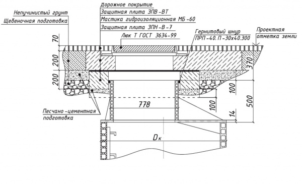 Водопроводный Колодец (Тип ВК) СВТ ПНД, ЦЕЛЬНОСВАРНОЙ, Ду-2000 мм, Н-2000 мм. Комплектация: лестница фото в интернет-магазине Санкомп