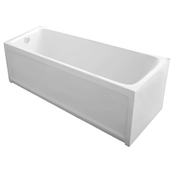 Ванна акриловая прямоугольная в полной комплектации 1300х700х620 мм, 27183 фото  в интернет-магазине Санкомп