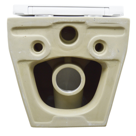 Унитаз подвесной БЕЗОБОДКОВЫЙ (530х365х370) С СИДЕНЬЕМ МИКРОЛИФТ 22564  фото  в интернет-магазине Санкомп