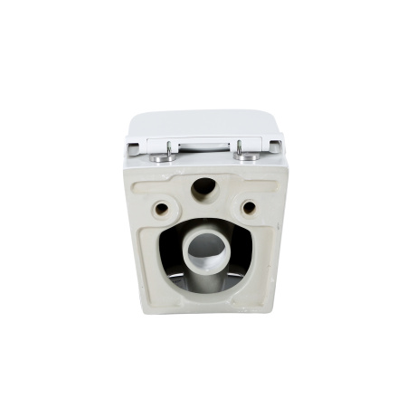 Унитаз подвесной БЕЗОБОДКОВЫЙ (490х340х350) С СИДЕНЬЕМ МИКРОЛИФТ 22595  фото  в интернет-магазине Санкомп