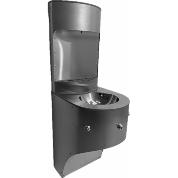 Станция питьевая кнопочная подвесная 2 чаши Х/В, Б/Ф, Б/УФ, Б/Г, Б/ТО, Б/О, 340х420х1052 26640 фото  в интернет-магазине Санкомп