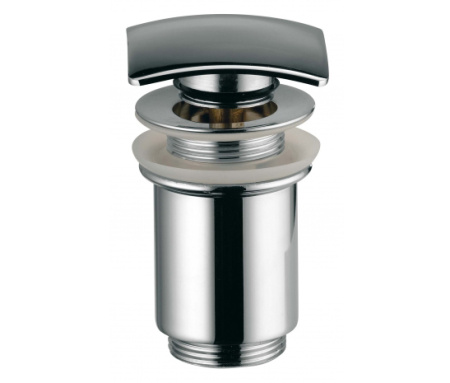 Донный клапан БЕЗ ПЕРЕЛИВА  для хромированного сифона 1 1/4" 26191 фото  в интернет-магазине Санкомп