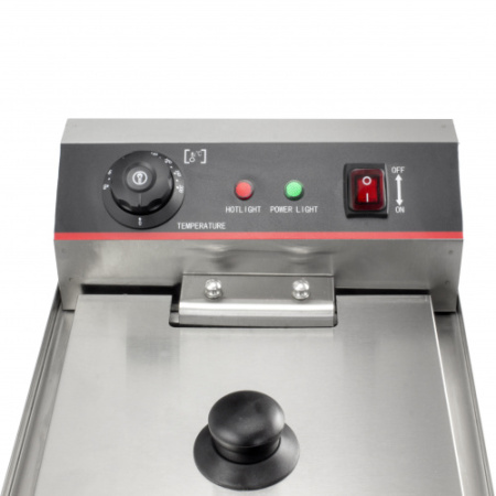 Фритюрница 580х530х340мм, 10л с краном, 22998 фото  в интернет-магазине Санкомп