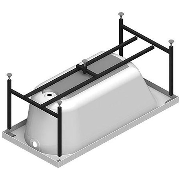 Ванна акриловая прямоугольная гидромассажная 1500х700 мм, 21860 фото  в интернет-магазине Санкомп