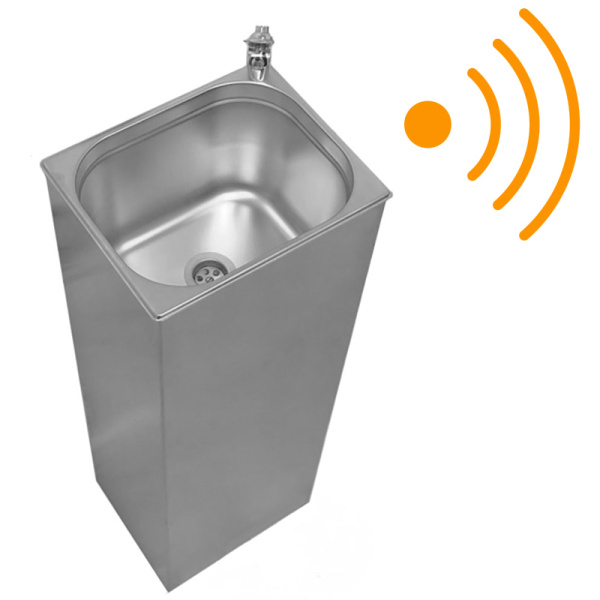 Фонтанчик питьевой автоматический напольный 1 чаша Х/В, Б/Ф, Б/УФ, Б/Г, Б/ТО, 325x265x900 26965 фото  в интернет-магазине Санкомп