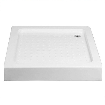 Поддон акриловый квадратный 800х800х150(30) мм, Ø 50 мм с экраном и ножками 21136 фото  в интернет-магазине Санкомп