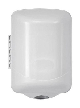 Диспенсер для рулонных полотенец с центральной вытяжкой, пластик Белый, 21184  фото  в интернет-магазине Санкомп