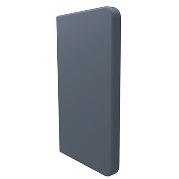 Перегородка (разделитель) для писсуара керамика (400х52х700) Базальт фото  в интернет-магазине Санкомп