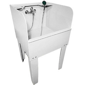 Слив технический напольный 600х560х1100 С ЭКРАНОМ СО СМЕСИТЕЛЕМ, 19938  фото  в интернет-магазине Санкомп