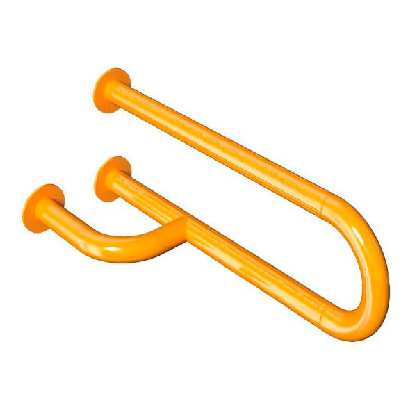 Поручень настенный 3 опоры покрыт НЕЙЛОНОМ 600х230х280, 18941 фото  в интернет-магазине Санкомп