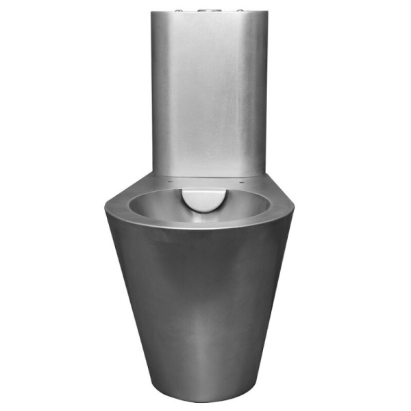 Унитаз-компакт НЕРЖАВЕЙКА (355х622х722) Горизонтальный 100,сидение дюропласт,подача снизу, 21342 фото  в интернет-магазине Санкомп