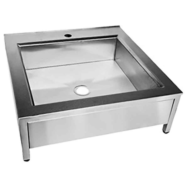 Ванна ножная с прямым дном 600х600х210 мм, 17069 фото  в интернет-магазине Санкомп