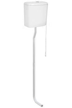 Бачок высокий подвесной КЕРАМИКА в комплекте с арматурой и трубкой 185х380х385 мм, 0223.003.3 фото  в интернет-магазине Санкомп