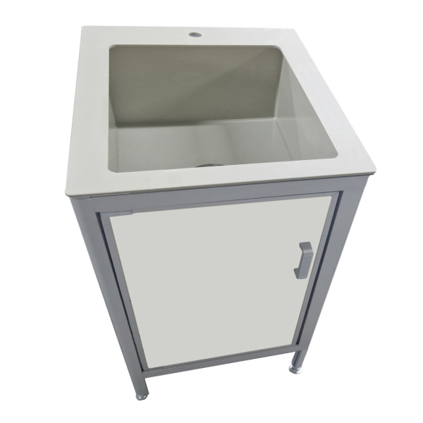 Мойка медицинская с тумбой из ПП, 600х600х900 мм, 26856 фото  в интернет-магазине Санкомп